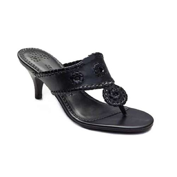 Jack Rogers | Shoes | Jack Rogers Maggie Kitten Heel Thong Sandal | Poshmark